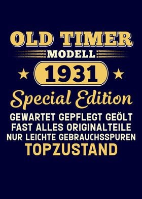 Old Timer Modell 1931