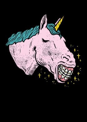 Dental Unicorn Braces