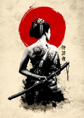 Geisha samurai