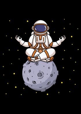 yoga astronaut