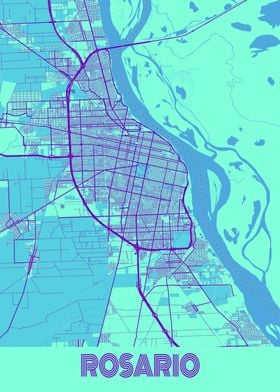 Rosario Galaxy City Map