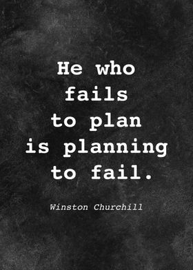 W Churchill Quote D052