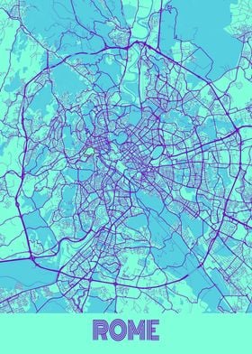 Rome Galaxy City Map