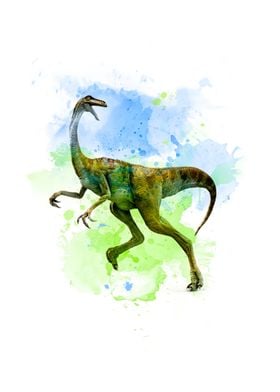 Gallimimus dinosaur