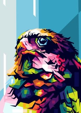 eagle pop art