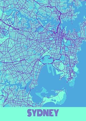 Sydney Galaxy City Map