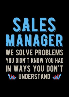 Sales Manager Funny