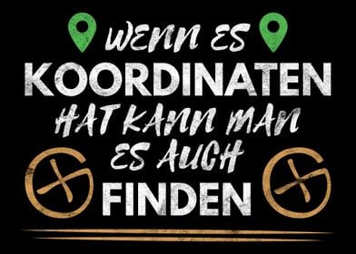 Witziger Geocache Spruch