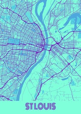 St Louis Galaxy City Map