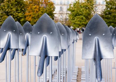 Spade Sculpture