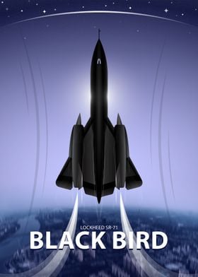 Lockheed SR71 Black Bird 