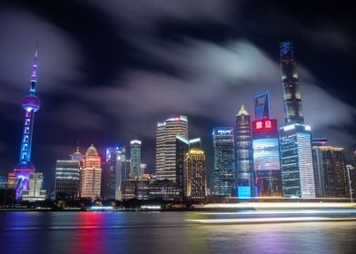 Long exposure in Shanghai