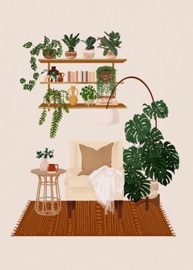 Interior With Plants 7