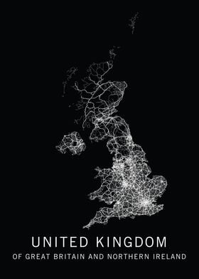 United Kingdom Road Map 