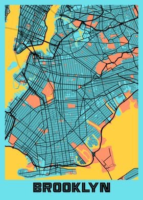 Brooklyn Gloria City Map