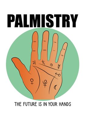 Palmistry palm reading