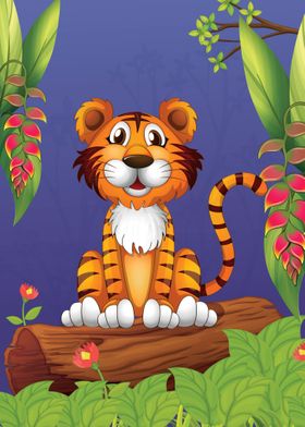 Tiger cartoon