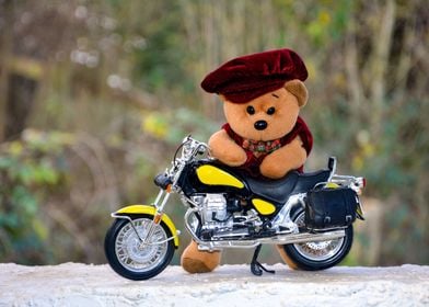 Biker Teddy