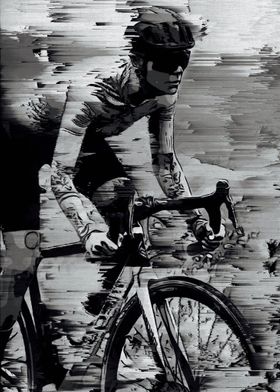 Bicyclist Artwork