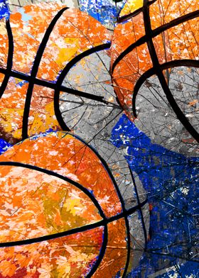Basketball art print S 175