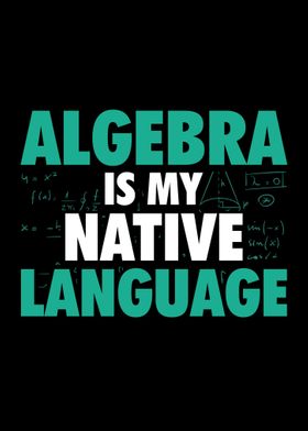 Algebra Native Language