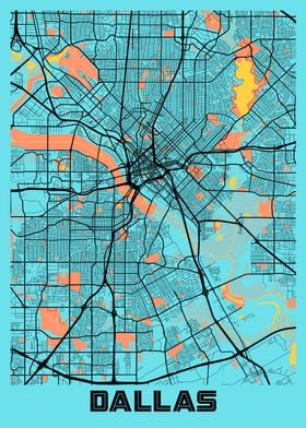 Dallas Gloria City Map