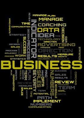 Business word cloud