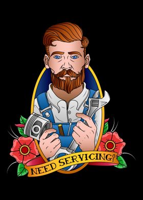 Mechanic Car Tuner Tuning