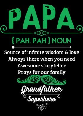 Papa grandfather hero