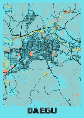 Daegu Gloria City Map