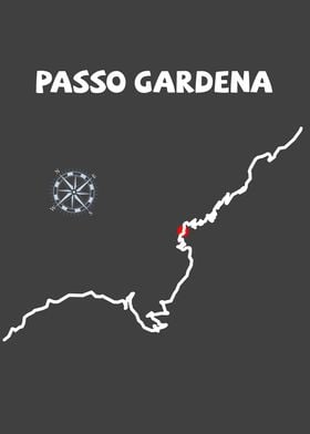 Passo Gardena serpentine