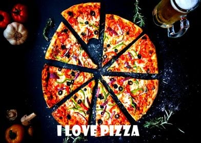 I LOVE PIZZA