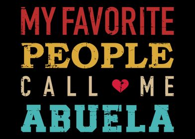 My favourite people call m