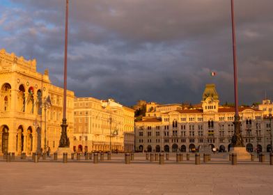 View of Trieste square