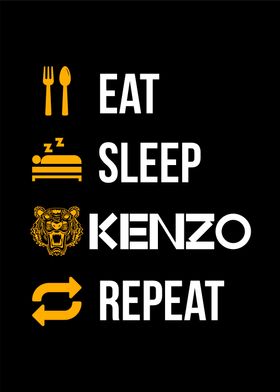 eat sleep kenzo repeat