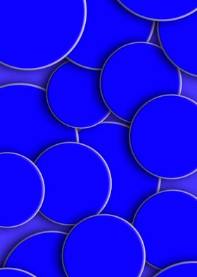 Blue circles background