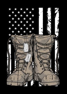 USA Flag Memorial Day