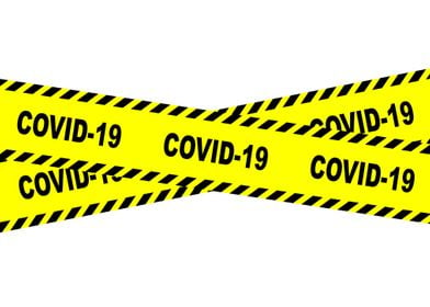 Covid 19 Danger Ribbon