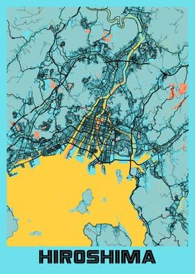 Hiroshima Gloria City Map