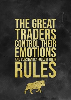 Traders Follow Their Rules