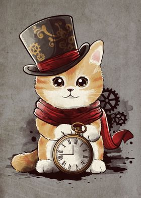 Steampunk sir cat