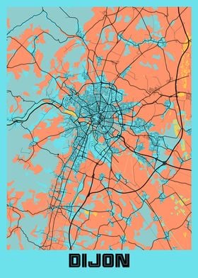 Dijon Gloria City Map