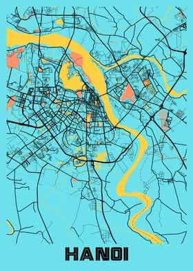 Hanoi Gloria City Map