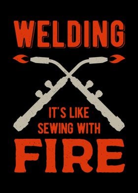 Funny Welder Welding Quote