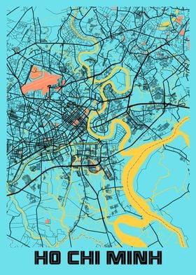 Ho Chi Minh Gloria Map