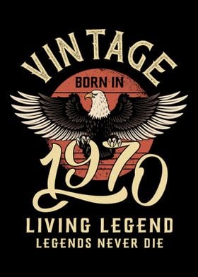 Vintage 1970 Born