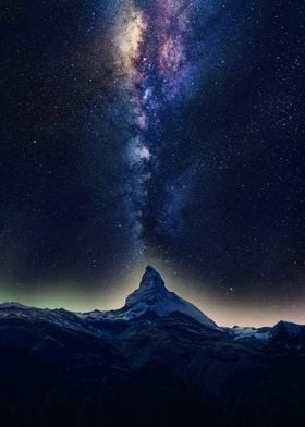 Cosmic Matterhorn