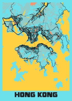 Hong Kong Gloria City Map