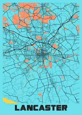 Lancaster Gloria City Map