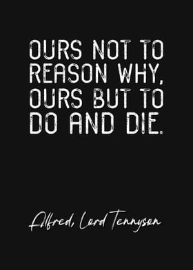 The Lord Tennyson Quote 2